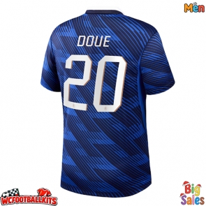 France Desire Doue #20 Replica Home Stadium Shirt World Cup 2026 Short Sleeve